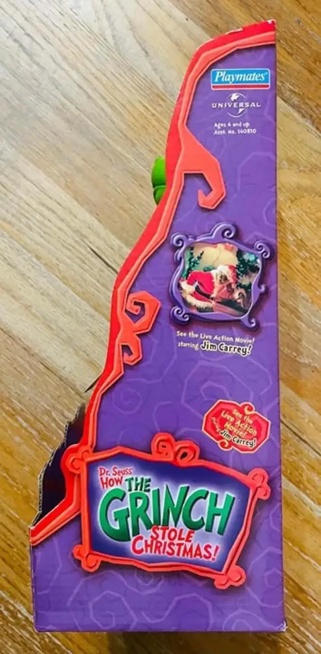 VINTAGE 2000 Grinch Pose N’ Play Pals - MINT IN BOX / Factory Sealed - No Fading